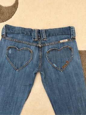 Frankie B Jeans Heart Pocket jeans